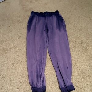 Cotton Citizen Kids Ombre Purple Joggers